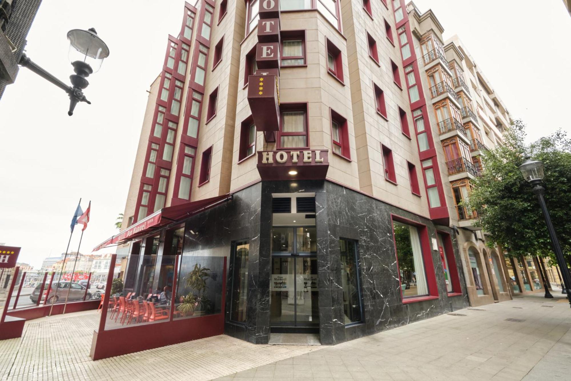 Hotel Don Manuel Gijón Dış mekan fotoğraf